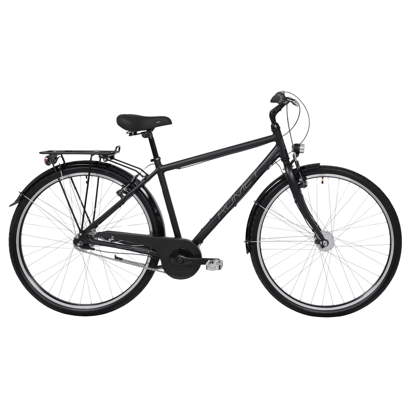 Jalgratas ROMET CTY M High Frame, must (M)