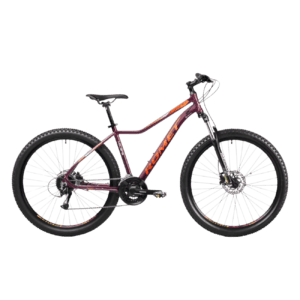 Naiste jalgratas ROMET Jolene 7.2, 27,5" tumepunane-oranž (M)