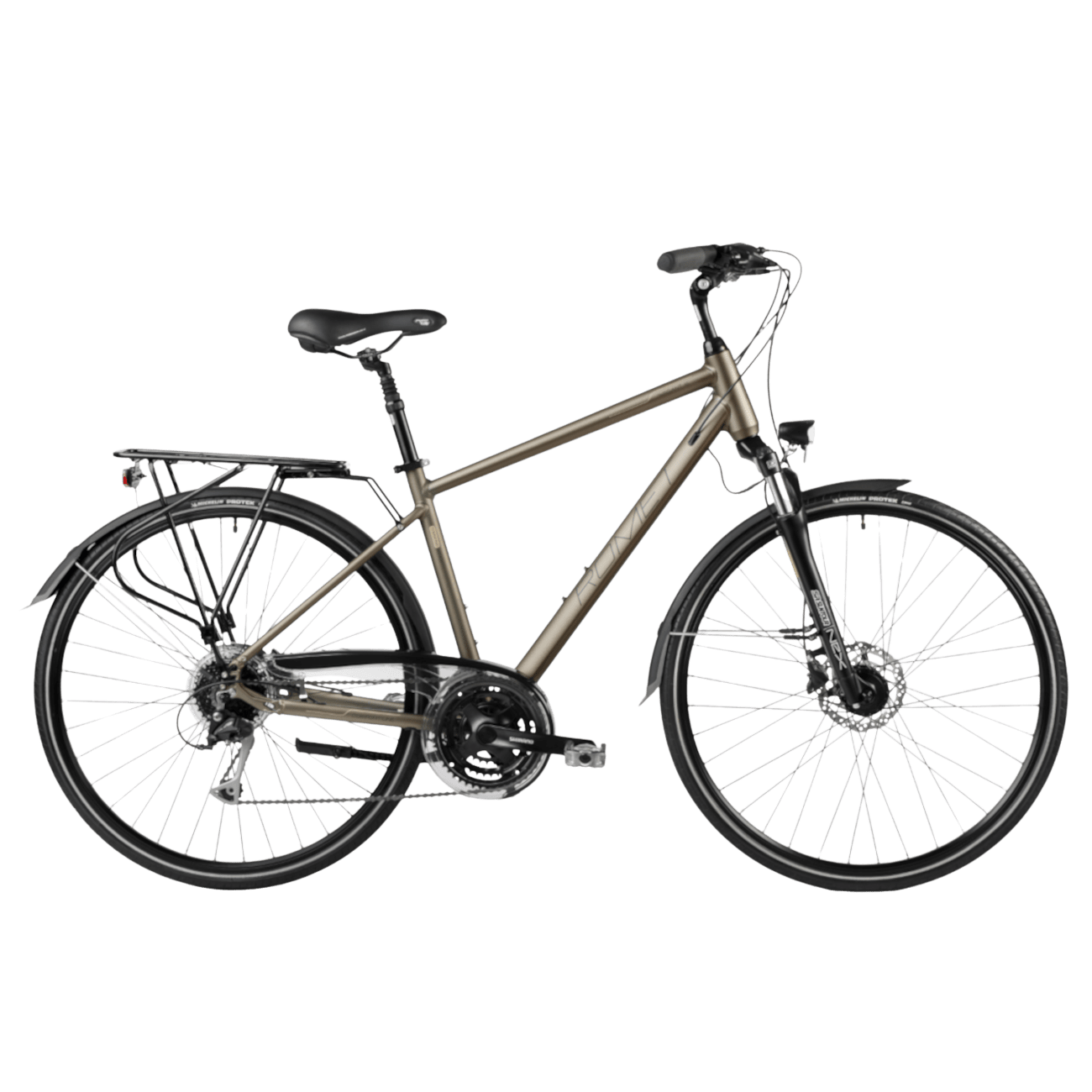 Jalgratas ROMET Wagant 6, pruun-must (L)