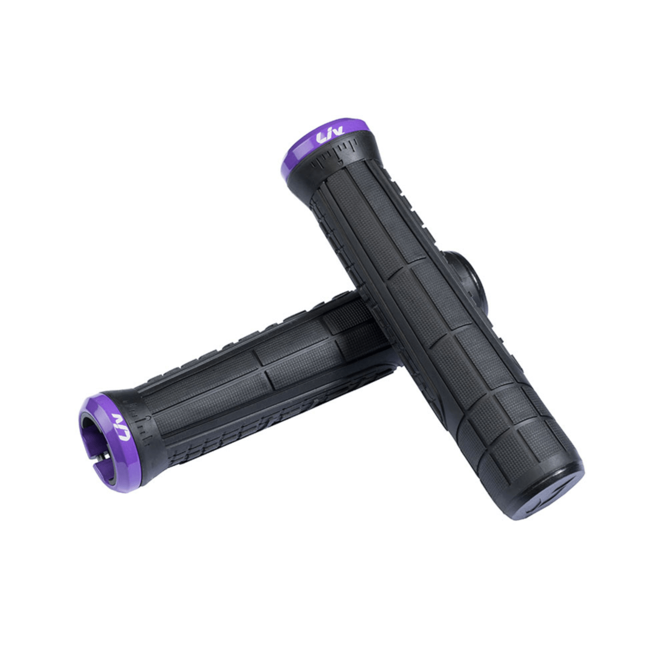 Käepidemed LIV Swage Single Lock-On Grip, Black/Purple
