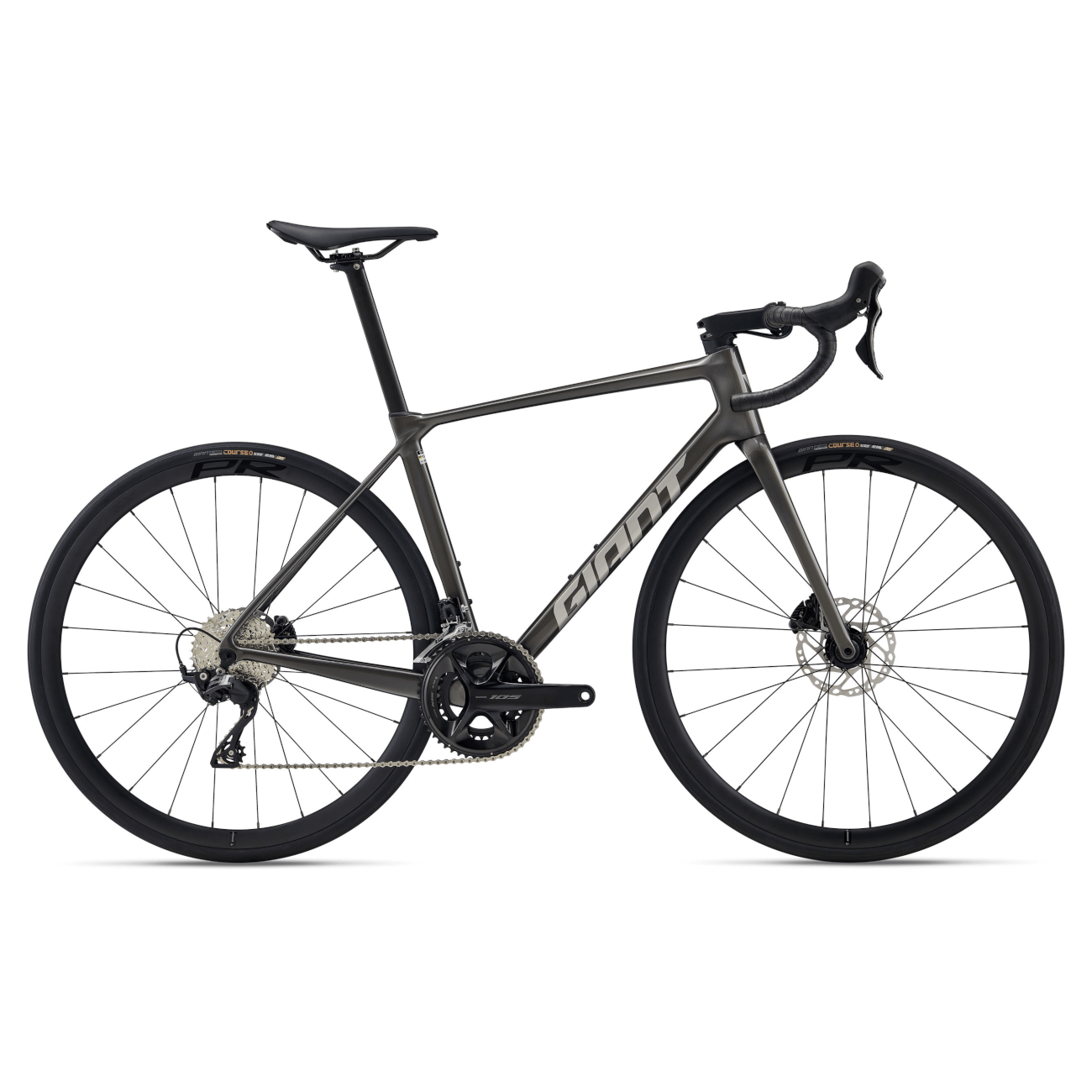 Maanteeratas GIANT TCR Advanced 2 KOM (2026) Stealth Chrome (L)