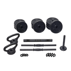 Hantlite ja tõstekangikomplekt CHRISTOPEIT 4-in-1 Dumbbell Set 20kg