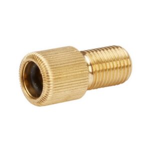 Ventiiliadapter Dunlop ja Presta ventiililt autoventiilile, tihendiga