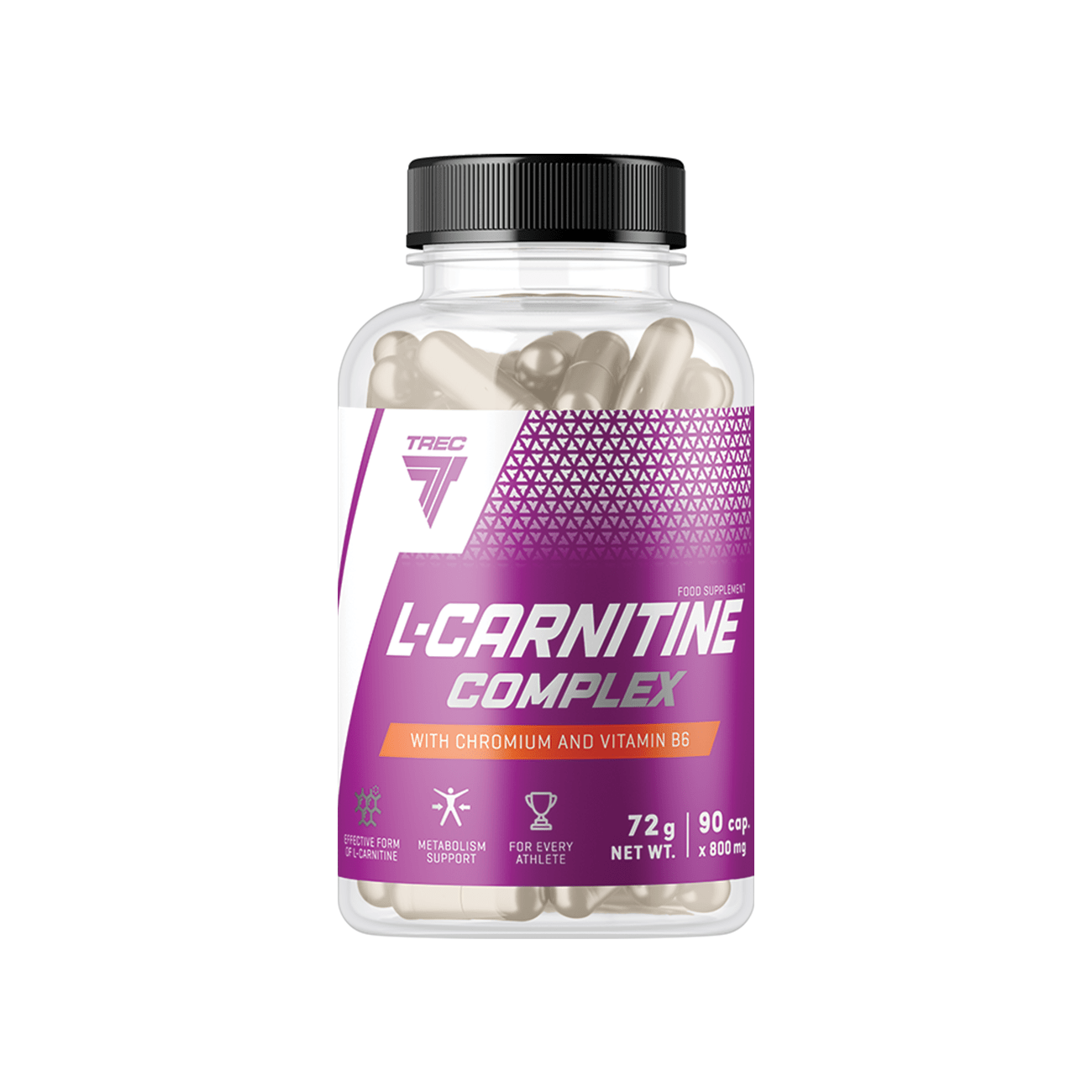 Aminohape TREC L-CARNITINE COMPLEX 90 kapslit