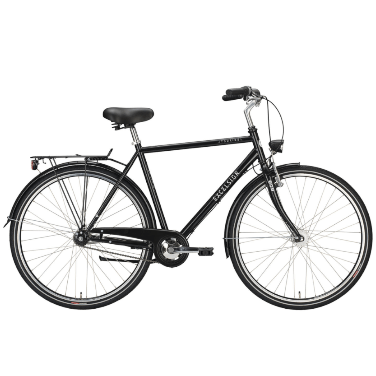 Jalgratas EXCELSIOR Touring Star ND, 3-käiguline, must