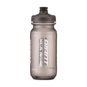 Joogipudel GIANT DoubleSpring 600ML Transparent Black, läbipaistev-must