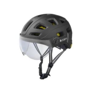 Kiiver CAIRN QUARTS Visor LED USB Matte Black, must (elektrijalgrattale) (L)