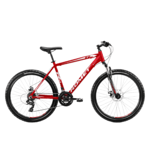 Noorte jalgratas ROMET Rambler R6.2, 26" punane-valge-hall (M)