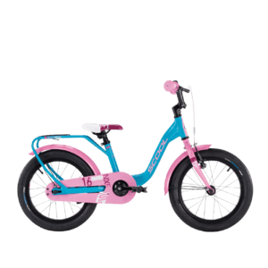 Laste jalgratas S´COOL niXe, 16" sinine/roosa