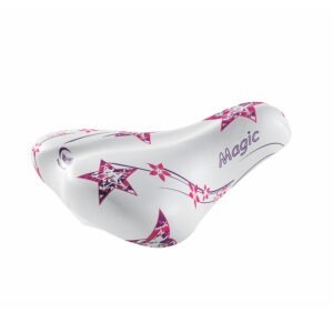 Sadul SELLE MONTE GRAPPA Magic 20"-24", valge-roosa