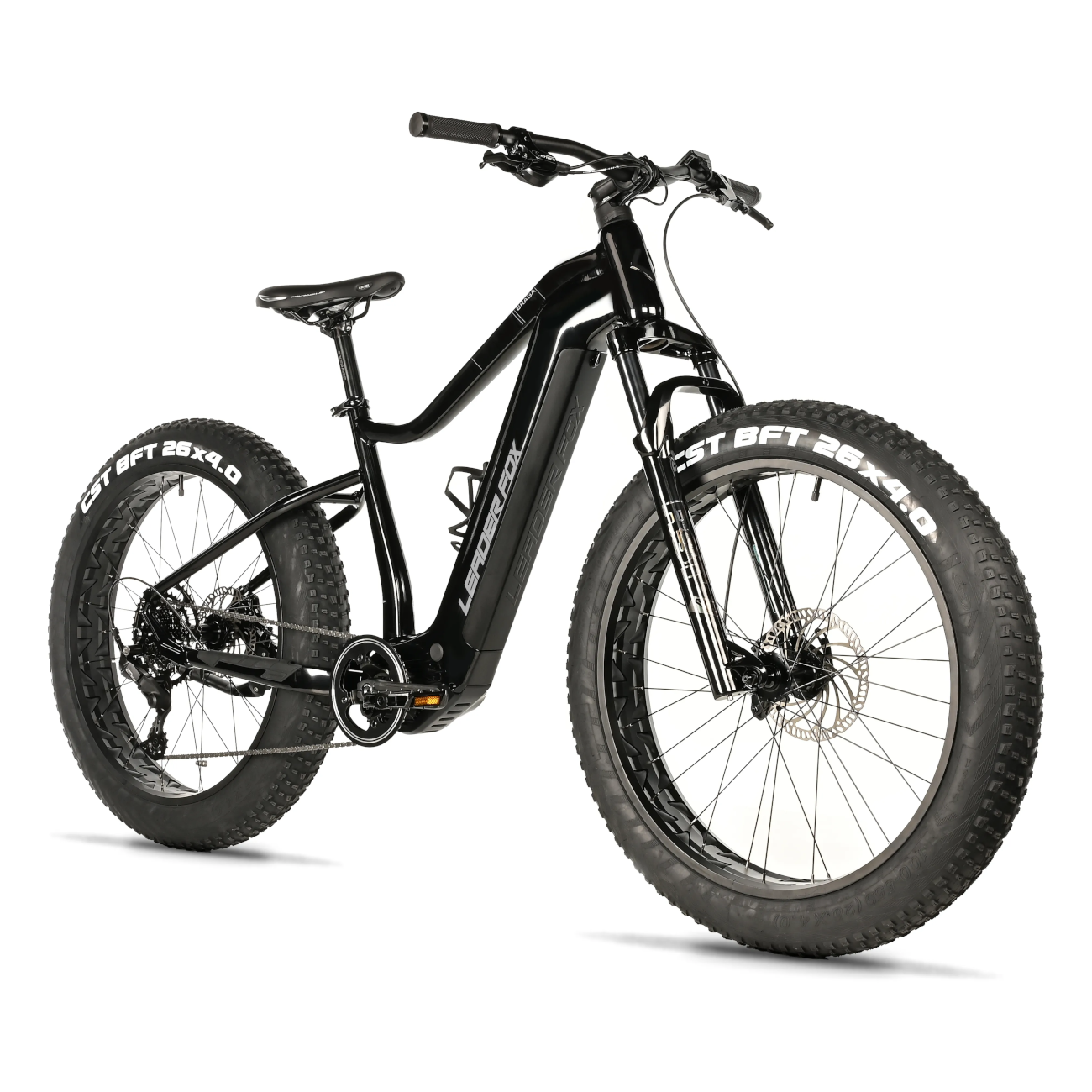 Elektriline fatbike LEADER FOX Braga 26":  Black (L)
