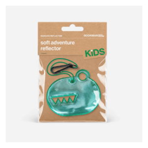 Helkur lastele BOOKMAN Soft Adventure Reflector, Dinosaur Green