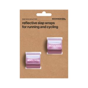 Helkurid BOOKMAN Reflective Snap Bands for Arm and Leg, roosad