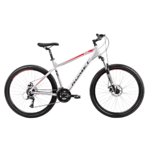 Jalgratas ROMET Rambler R7.1, 27,5" hõbe-punane (L)