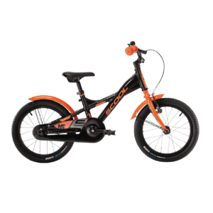 Laste jalgratas S´COOL XXlite, 16" must-oranž