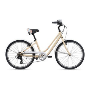 Tüdrukute jalgratas LIV Flourish 24", Cream