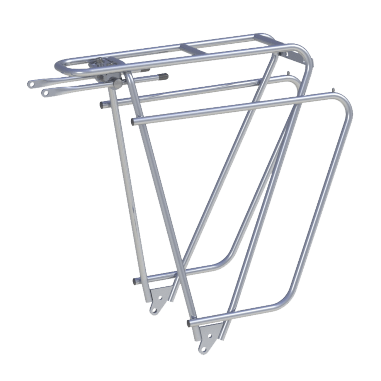 Pakiraam TUBUS Logo Classic, 26"-28", hõbe