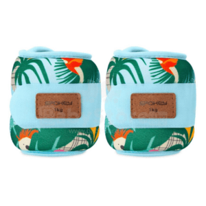 Randme- ja pahkluuraskused SPOKEY Home Jungle 2x1 kg, sinine-kirju