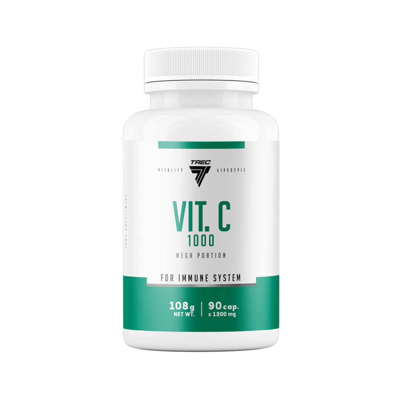 Vitamiinikapslid TREC VIT. C 1000, 90 kapslit