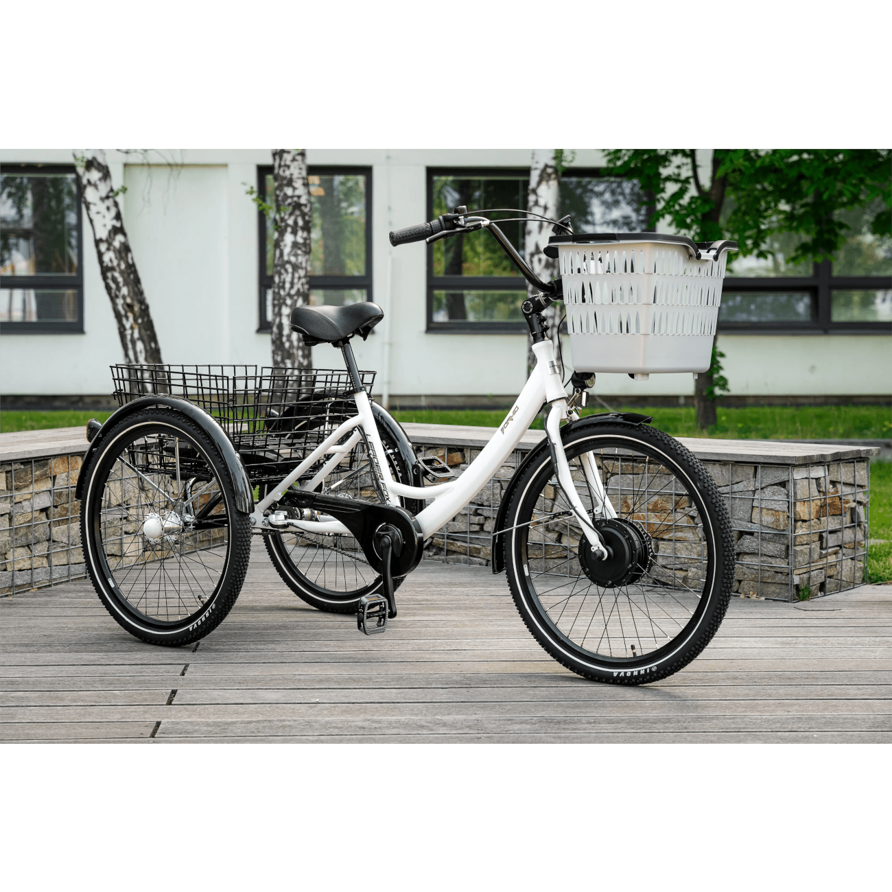 Kolmerattaline elektrijalgratas LEADER FOX Bormio, White - Pilt 5