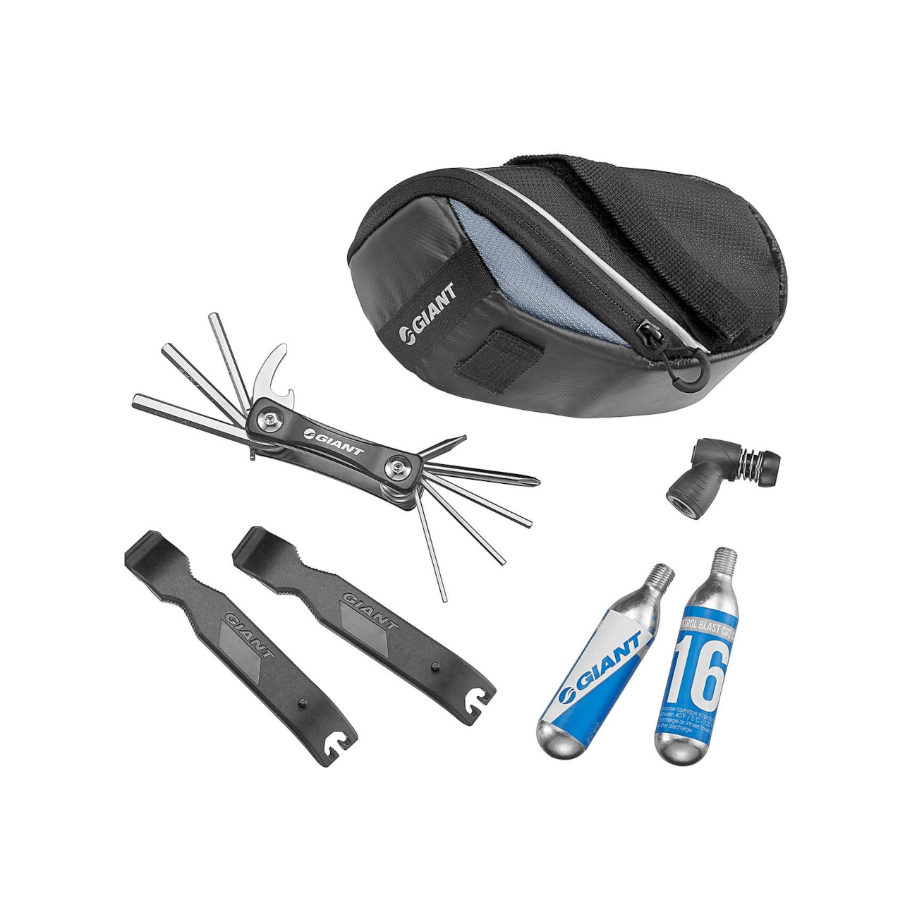 Tööriista- ja kummiparanduskomplekt GIANT Quick Fix Combo Kit + CO2