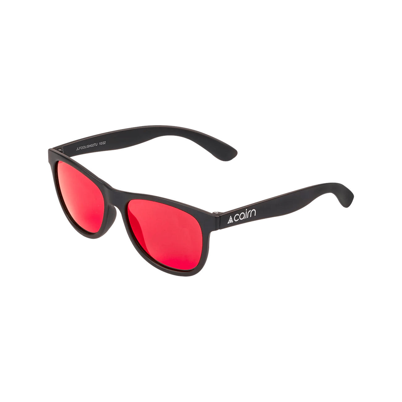 Laste päikeseprillid CAIRN Foolish J, Matt Black Red, 6-10 a