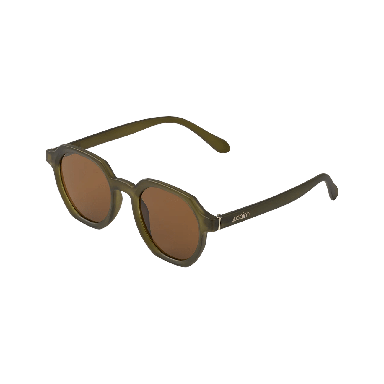 Päikeseprillid CAIRN Hexa, Crystal Matte Khaki