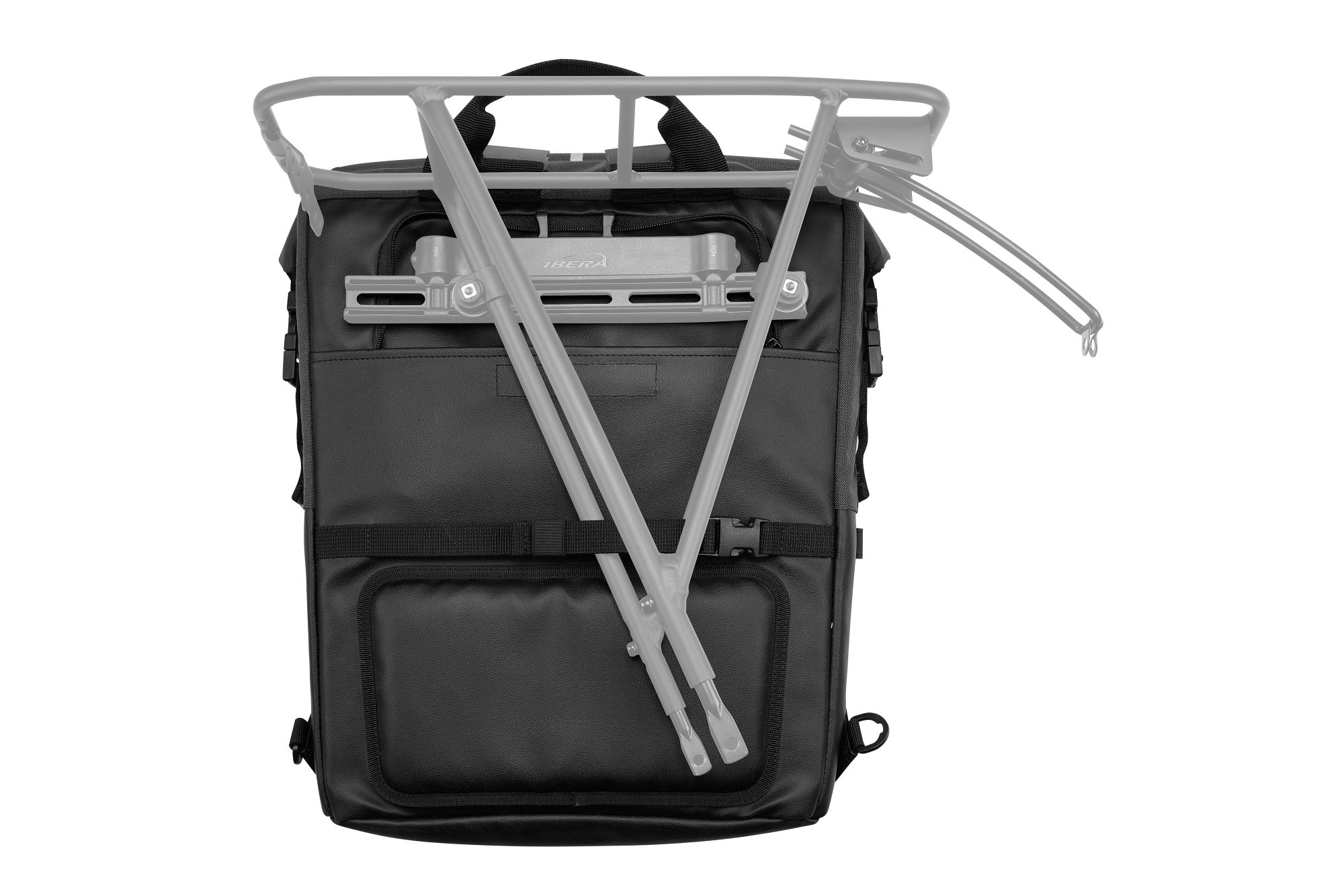 Pakiraamikott/seljakott GIANT Transporter Versa G-2 Pannier Bag, Black - Pilt 6