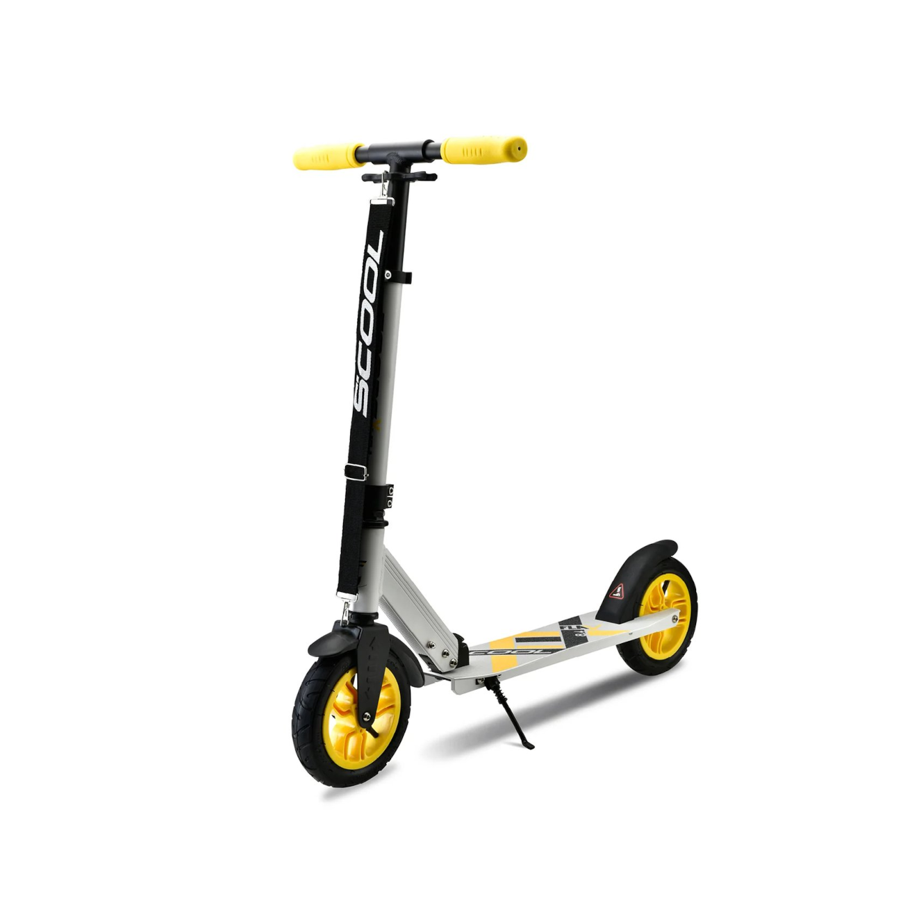 Kokkuvolditav tõukeratas S´COOL flaX 8.4, White/Yellow