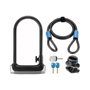 U-lukk GIANT Surelock Protector 1 DT, kaabliga