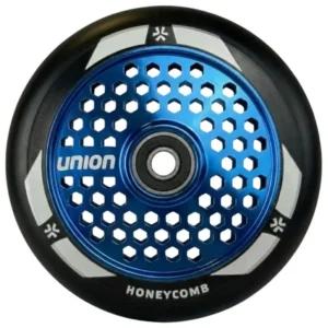 Ratas tõukerattale UNION Honeycomb Pro Scooter Wheel 110mm, Chrome/Blue