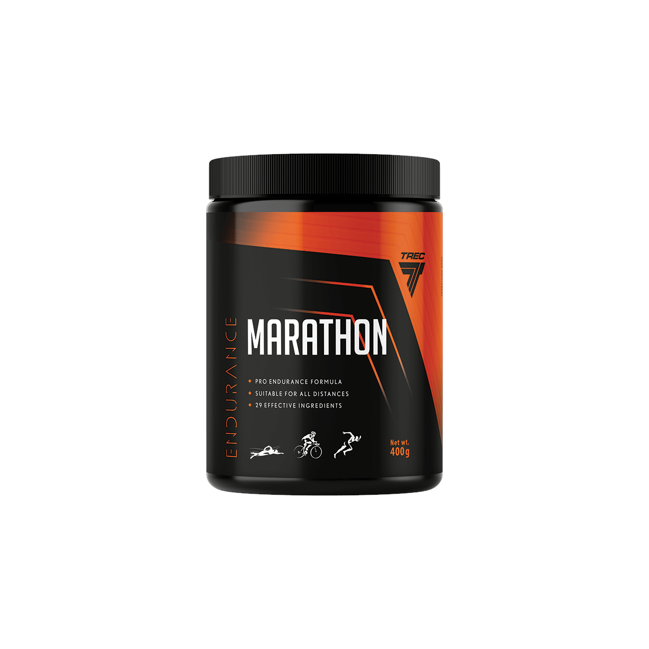 Süsivesikute kompleks TREC Marathon 400g, Wildberry