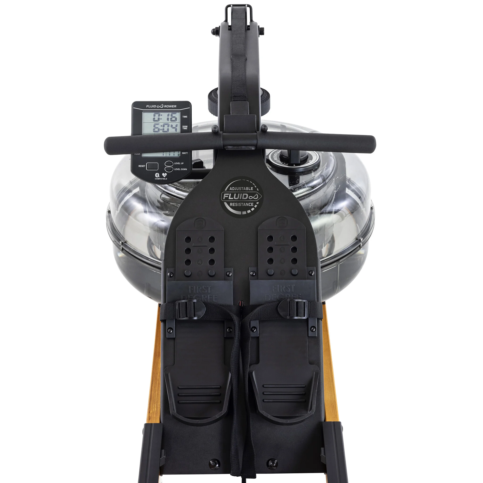 Sõudeergomeeter TUNTURI Fluid Rower Apollo Plus (BT) - Pilt 6