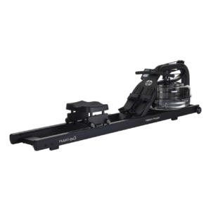 Sõudeergomeeter TUNTURI Fluid Rower Neon Plus Black (BT)