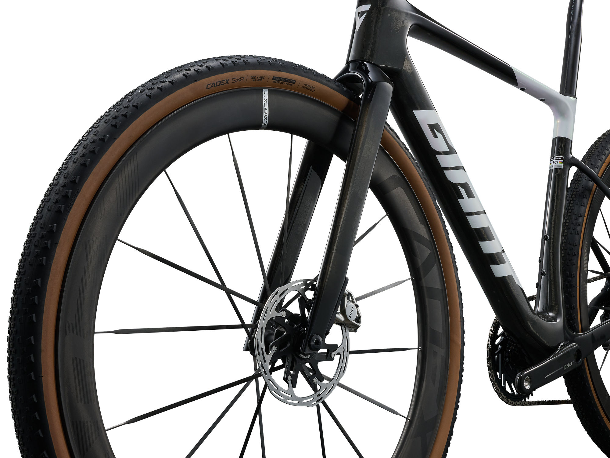 Gravel jalgratas GIANT Revolt Advanced SL 0 (2027) Raw Carbon/Prism Pearl (M/L) - Pilt 8