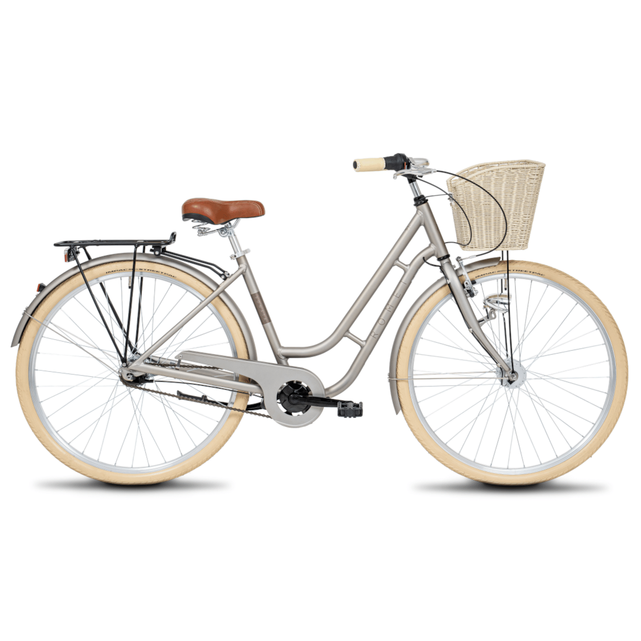 Jalgratas ROMET Sonata Classic, šampanja + esikorv