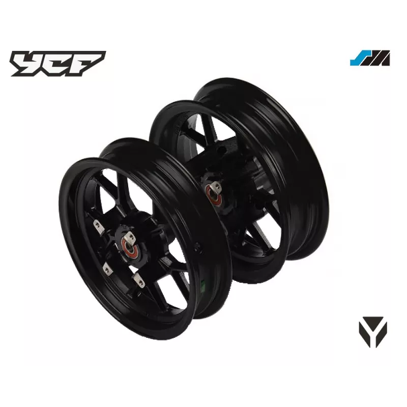 12″/12″ Supermoto alumiinium velgede komplekt – Ø15