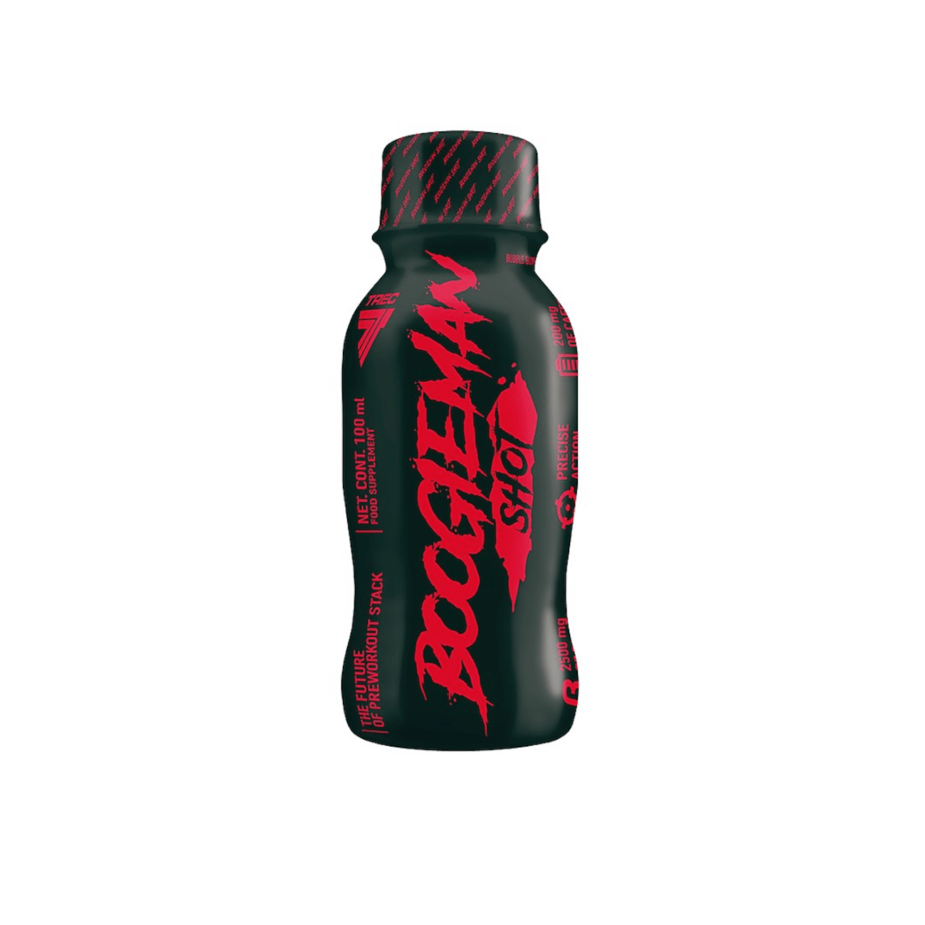 Kofeiinishot TREC Boogieman Shot 100ml, Bubble Gum