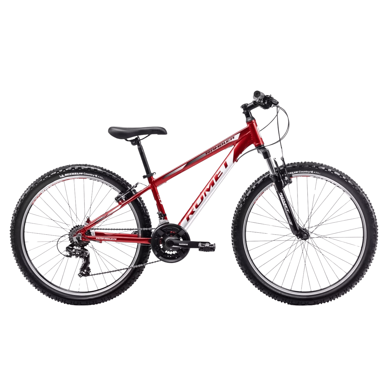 Noorte jalgratas ROMET Rambler R6.1 (2024) 26" 14" S, punane-valge