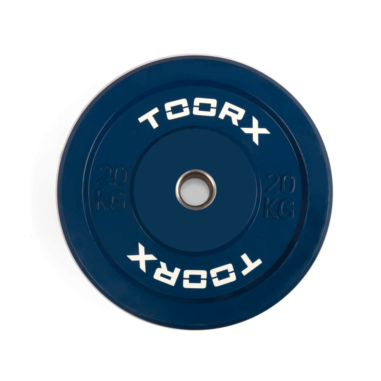 Raskusketas TOORX Bumper Plate Challenge, sinine, 50 mm, 20 kg