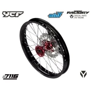 Esivelg 17″ – Ø15 CNC rumm, pidurikettaga