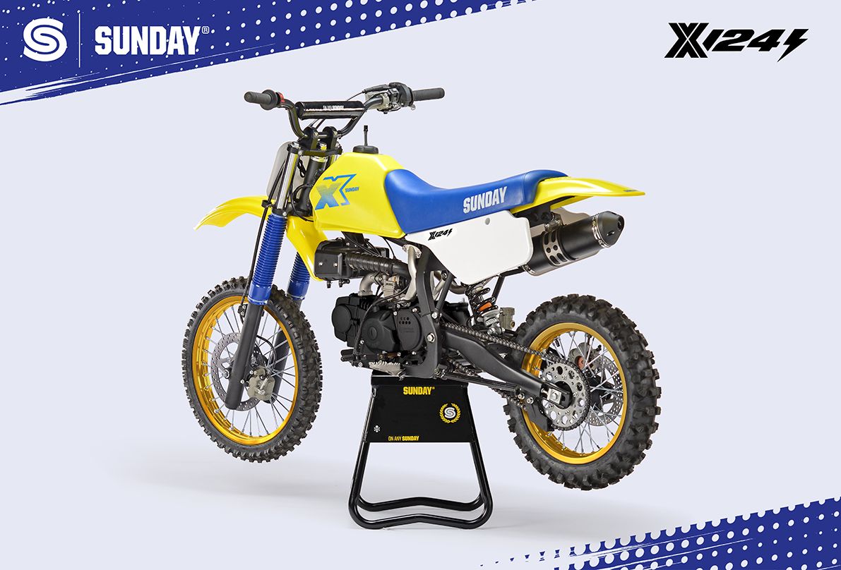 Pitbike YCF Sunday X 124SE – kollane 2026 - Pilt 2