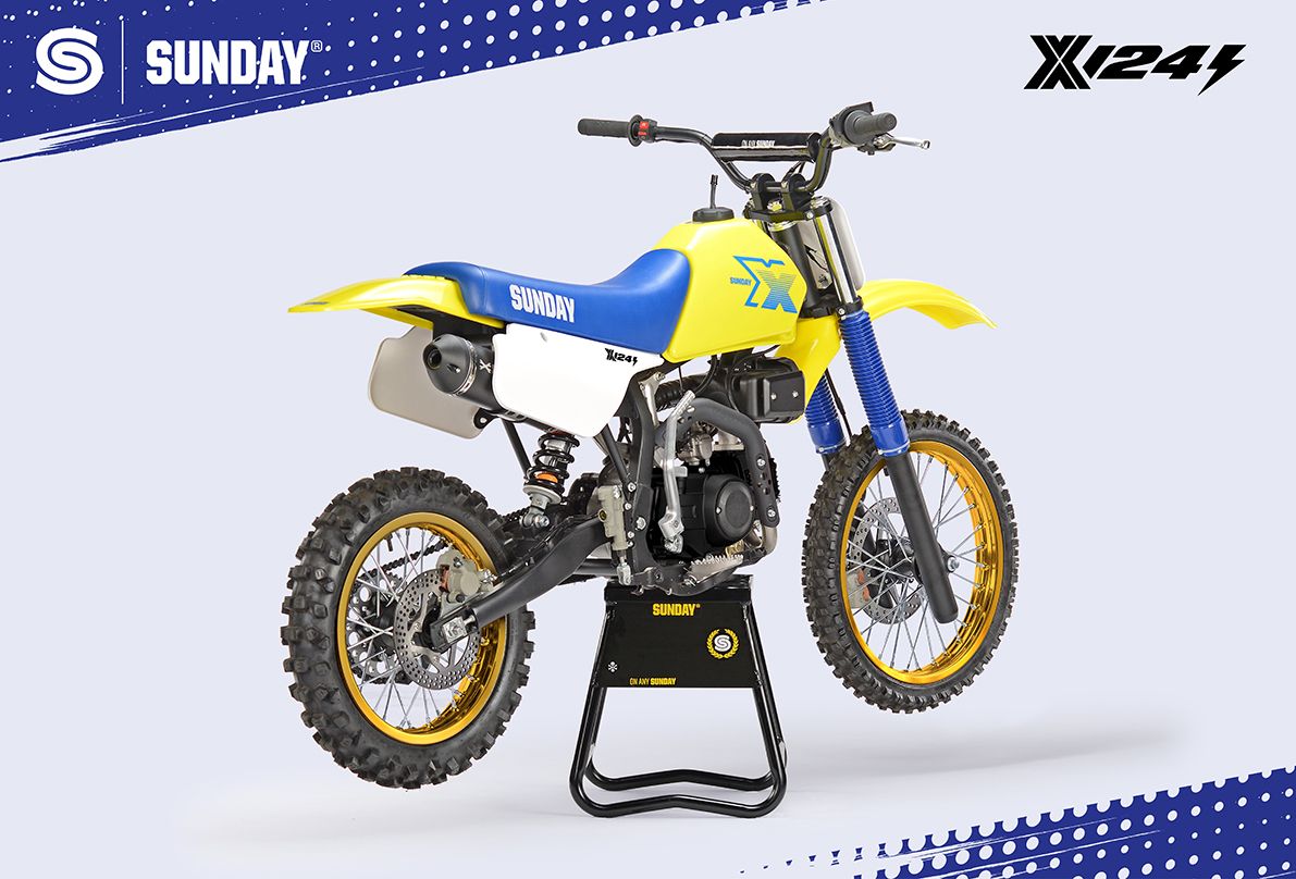 Pitbike YCF Sunday X 124SE – kollane 2026 - Pilt 5