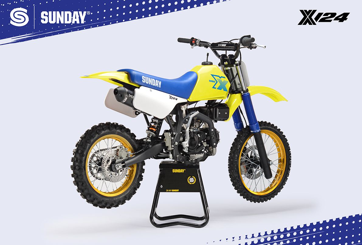 Pitbike YCF Sunday X 124 – kollane 2026 - Pilt 5