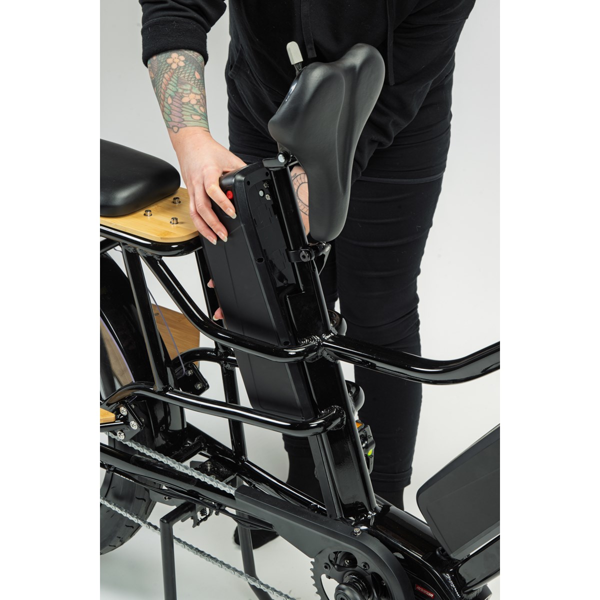 Elektriline kargoratas CARGOBIKE of SWEDEN Longtail Varia - Pilt 6