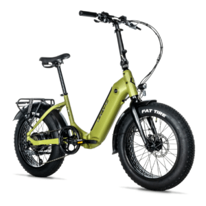 Elektriline kokkupandav fatbike LEADER FOX Cody 20", Green